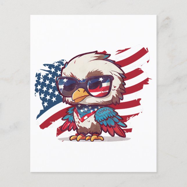 4th of july independence day bird american eagles  (Front)
