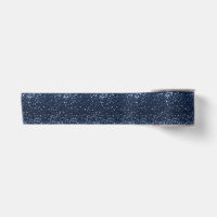 4th of July Independence Day Blue Glitter Ribbon