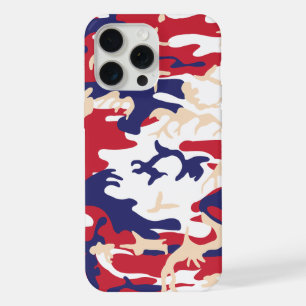 4th of July, Independence day, Camouflage Beige iPhone 15 Pro Max Case