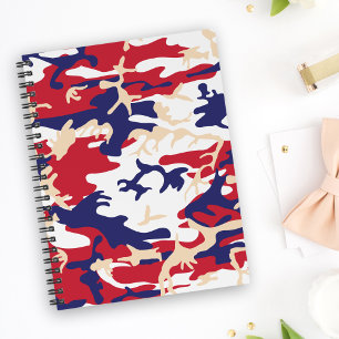 4th of July, Independence day, Camouflage Beige Planner