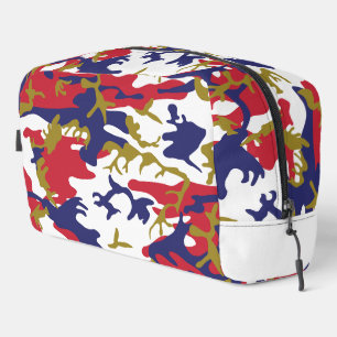 4th of July, Independence day, Camouflage Gold Dopp Kit