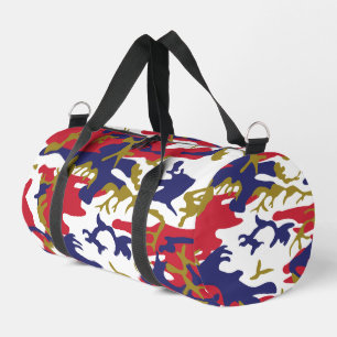 4th of July, Independence day, Camouflage Gold Duffle Bag