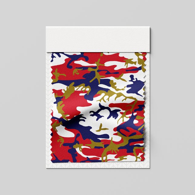 4th of July, Independence day, Camouflage Gold Fabric (Creator Uploaded)