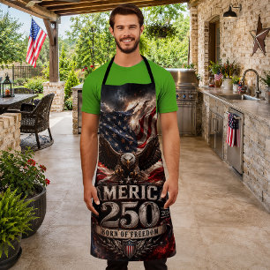 4th of July Independence Day Celebration  Apron