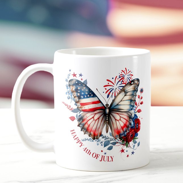 4th of July Independence Day Patriotic Name Coffee Mug (4th of July Independence Day Patriotic Name Coffee Mug)