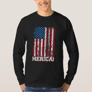 4th Of July Independence Day Us American Flag Patr T-Shirt