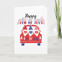 4th Of July Independence Day USA Gnomies Gnome