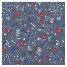 4th of July, Independence Patriotic Red White Blue