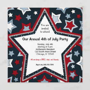 4th of July Invitation
