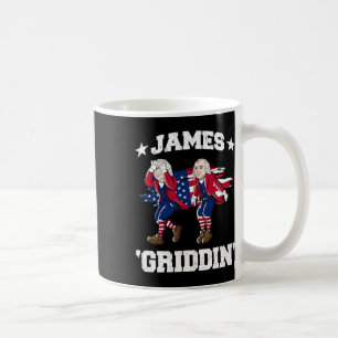 4th Of July James Madison Griddy James Griddin  Coffee Mug