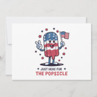 4th Of July Just Here For The Popsicle Patriotic