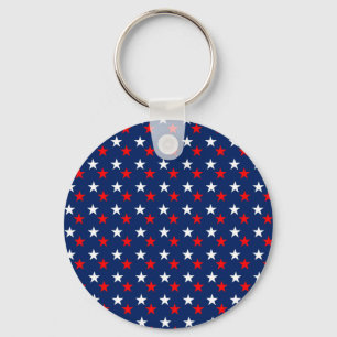 4th of July Key Ring