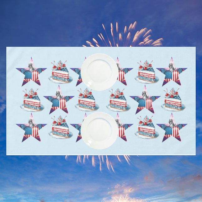 4th of July "Land of The Free" Table Cloth (Creator Uploaded)
