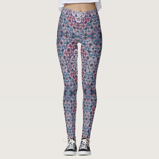 4th of July Leggings (Front)