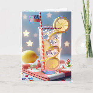 4th Of July Lemonade Card