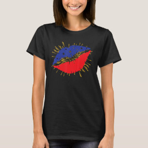 4TH OF JULY LIPSTICK KISS FOURTH OF JULY PATRIOTIC T-Shirt