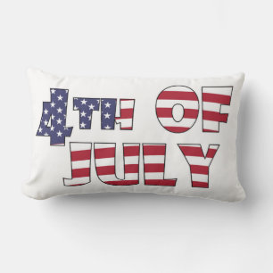 4TH OF JULY LUMBAR CUSHION