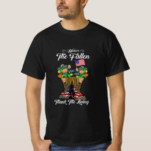 4th Of July Memorial Day Veteran Honour T-Shirt