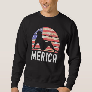 4th Of July Merica Fat Party Drinking Adult Joke Sweatshirt