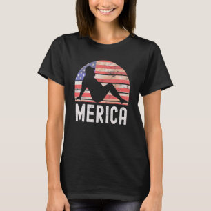 4th Of July Merica Fat Party Drinking Adult Joke T-Shirt
