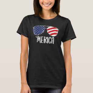 4th Of July Merica Sunglasses For Men Women Kids T-Shirt