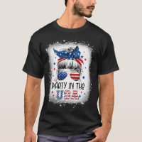 4th Of July Messy Bun Party In USA