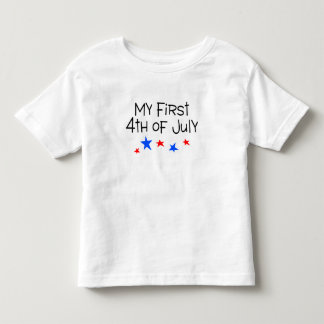 4th of July My First 4th of July (Stars) Toddler T-Shirt