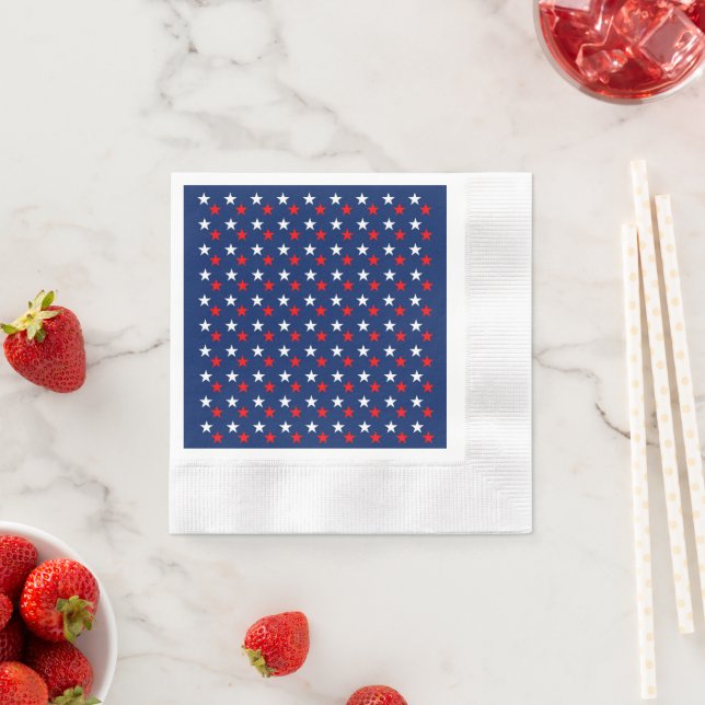 4th of July Napkin (Insitu)