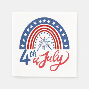 4th of July Napkin