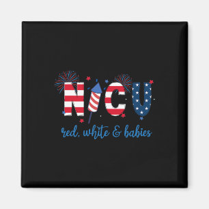 4th Of July Nicu Nurse Neonatal Icu Nurse Magnet