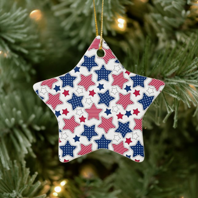 4th Of July Ornament (Tree)