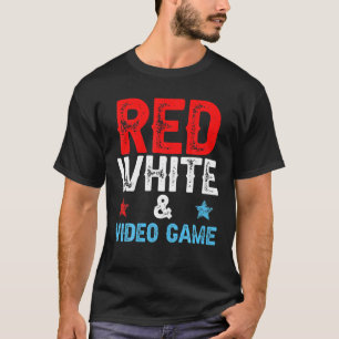 4Th Of July Outfit For Video Gamer Independent Day T-Shirt