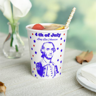 4th of July Paper Cups