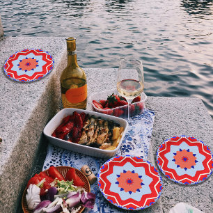4th Of July Paper Plate