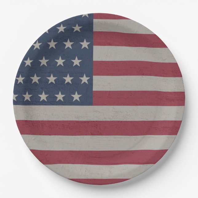 4TH OF JULY PAPER PLATES (Front)