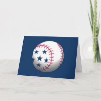 4th of July Party Baseball