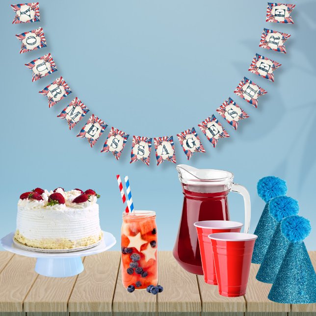 4th of July Party  Bunting (Creator Uploaded)
