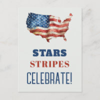 4th of July Party Invitation