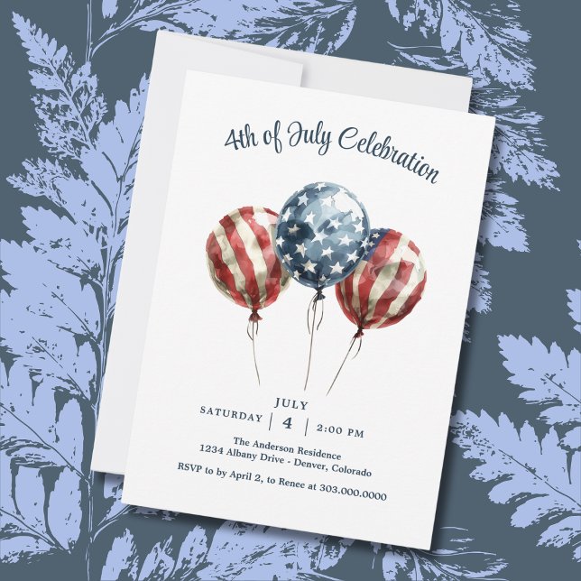 4th of July Party Invitation (Creator Uploaded)
