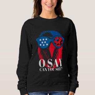 4th Of July Patriotic America Usa American Eagle Sweatshirt