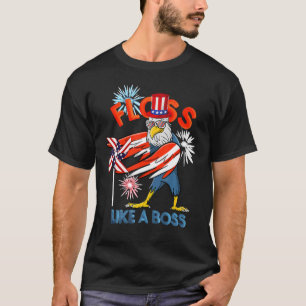 4th Of July Patriotic America Usa American Eagle T-Shirt