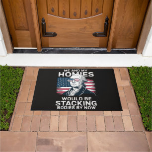 4th of July Patriotic American Doormat