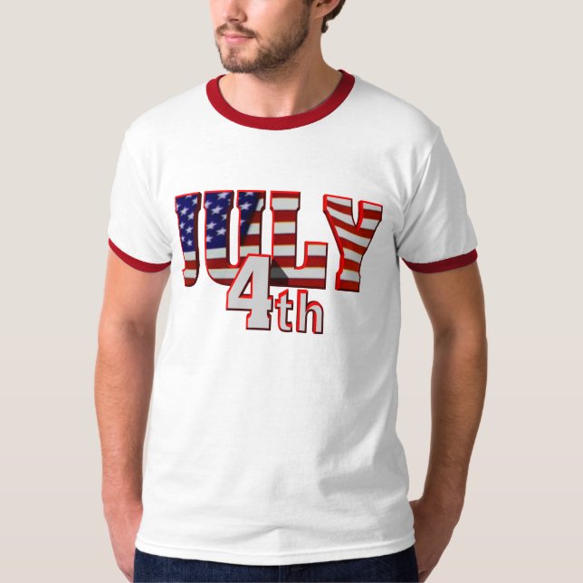 4th of July Patriotic T-shirts (Front)