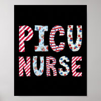 4th Of July Picu Nurse Independence Day American F
