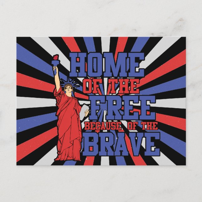 4th of July Postcard (Front)