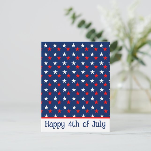 4th of July Postcard (Standing Front)