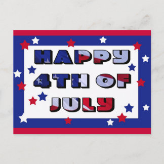4th Of July Postcard