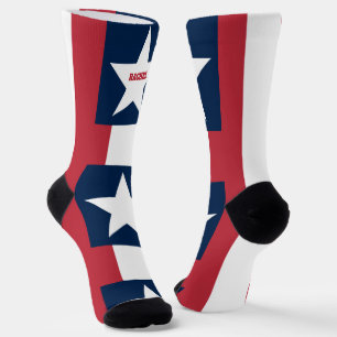 4th of July Red and Blue Socks