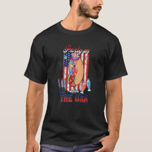 4Th Of July S For Hotdog Lover Party In The USA T-Shirt