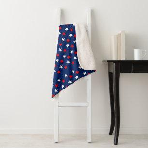 4th of July Sherpa Blanket